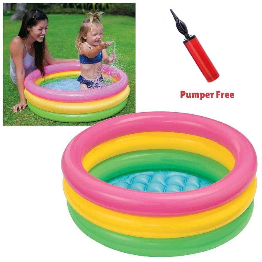Baby Bath Tub, Baby Swimming Pool with Pumper